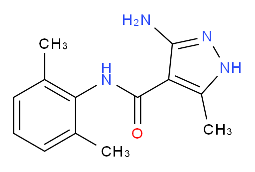 3-amino-N-(2,6-dimethylphenyl)-5-methyl-1H-pyrazole-4-carboxamide