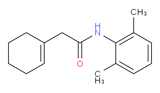 2-(cyclohex-1-en-1-yl)-N-(2,6-dimethylphenyl)acetamide