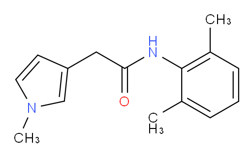 N-(2,6-dimethylphenyl)-2-(1-methyl-1H-pyrrol-3-yl)acetamide