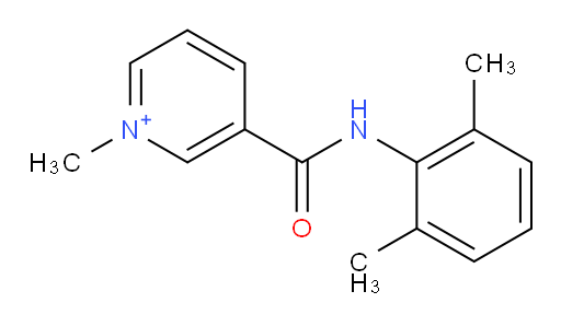 3-((2,6-dimethylphenyl)carbamoyl)-1-methylpyridin-1-ium