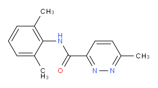 N-(2,6-dimethylphenyl)-6-methylpyridazine-3-carboxamide