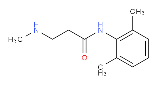 N-(2,6-dimethylphenyl)-3-(methylamino)propanamide