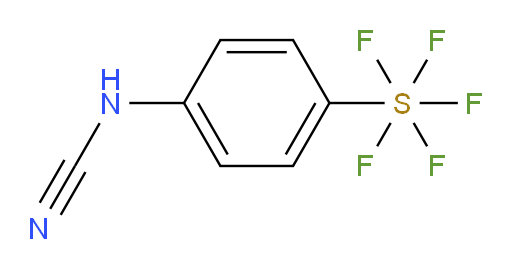 [4-(Cyanoamino)phenyl]sulfur pentafluoride