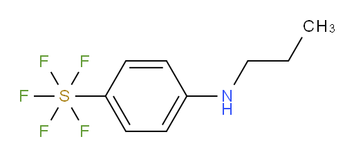 [4-(propylamino)phenyl]sulfur pentafluoride