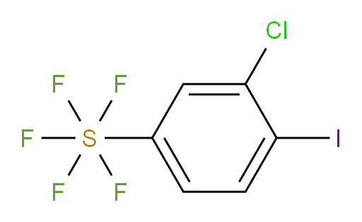 (3-Chloro-4-iodophenyl)sulfur pentafluoride
