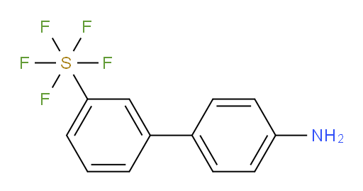 (4'-Amino-biphenyl-3-yl)sulfur pentafluoride