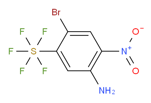 5-amino-2-bromo-4-nitro(pentafluoromercapto)benzene