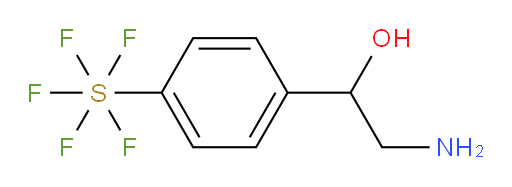 [4-(2-Amino-1-hydroxyethyl)phenyl]sulfur pentafluoride