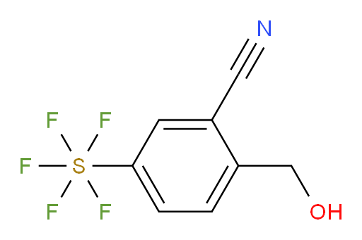 [3-cyano-4-(hydroxymethyl)phenyl]sulfur pentafluoride