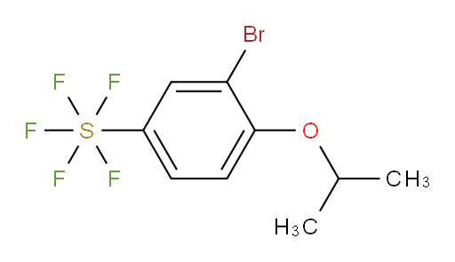 [3-Bromo-4-(1-methylethoxy)phenyl]sulfur pentafluoride