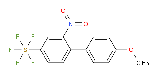 (4'-methoxy-2-nitro-biphenyl-4-yl)sulfur pentafluoride