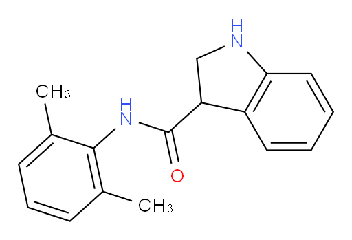 N-(2,6-dimethylphenyl)indoline-3-carboxamide