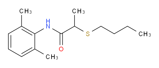 2-(butylthio)-N-(2,6-dimethylphenyl)propanamide