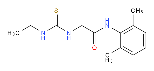 N-(2,6-dimethylphenyl)-2-(3-ethylthioureido)acetamide