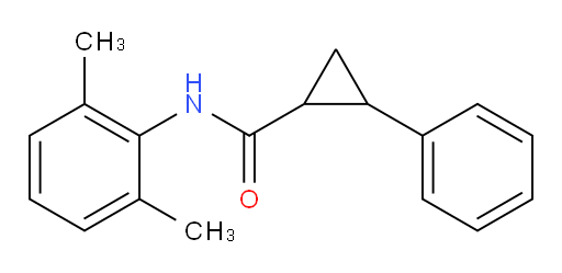 N-(2,6-dimethylphenyl)-2-phenylcyclopropanecarboxamide