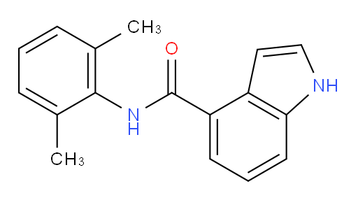 N-(2,6-dimethylphenyl)-1H-indole-4-carboxamide