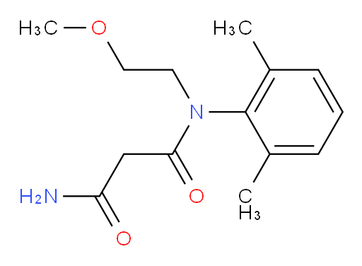 N1-(2,6-dimethylphenyl)-N1-(2-methoxyethyl)malonamide