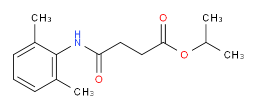 isopropyl 4-((2,6-dimethylphenyl)amino)-4-oxobutanoate
