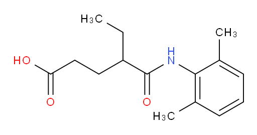 4-((2,6-dimethylphenyl)carbamoyl)hexanoic acid
