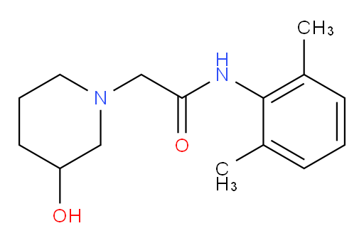 N-(2,6-dimethylphenyl)-2-(3-hydroxypiperidin-1-yl)acetamide