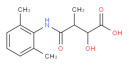 4-((2,6-dimethylphenyl)amino)-2-hydroxy-3-methyl-4-oxobutanoic acid