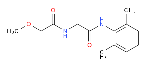 N-(2,6-dimethylphenyl)-2-(2-methoxyacetamido)acetamide