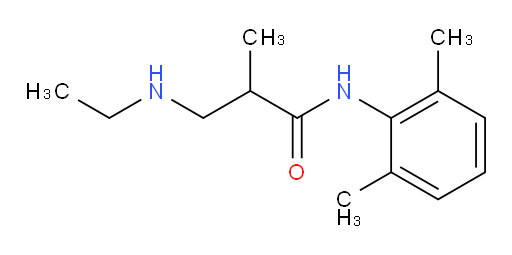 N-(2,6-dimethylphenyl)-3-(ethylamino)-2-methylpropanamide