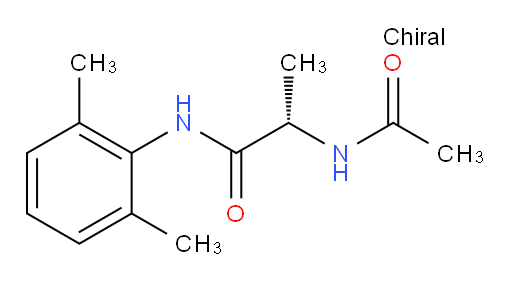 (S)-2-acetamido-N-(2,6-dimethylphenyl)propanamide