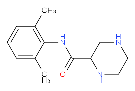N-(2,6-dimethylphenyl)piperazine-2-carboxamide