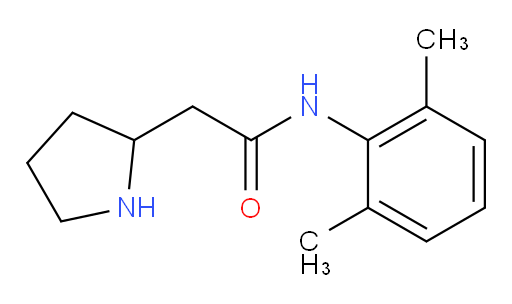 N-(2,6-dimethylphenyl)-2-(pyrrolidin-2-yl)acetamide