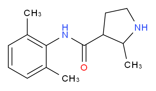 N-(2,6-dimethylphenyl)-2-methylpyrrolidine-3-carboxamide