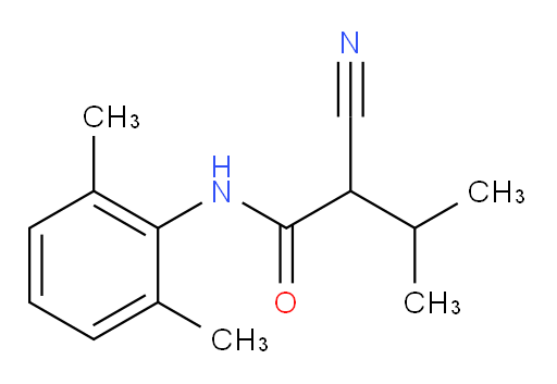 2-cyano-N-(2,6-dimethylphenyl)-3-methylbutanamide