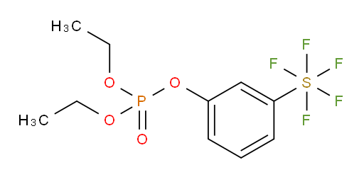 [3-[(diethoxyphosphinyl)oxy]phenyl]sulfur pentafluoride