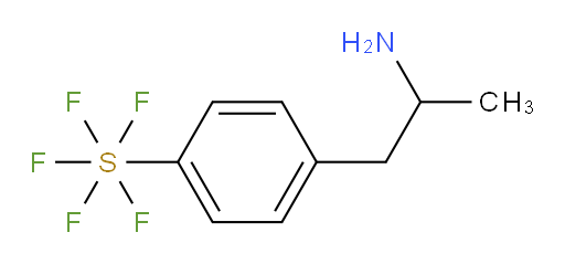 [4-(2-Aminopropyl)phenyl]sulfur pentafluoride