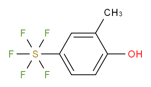 (4-hydroxy-3-methylphenyl)sulfur pentafluoride