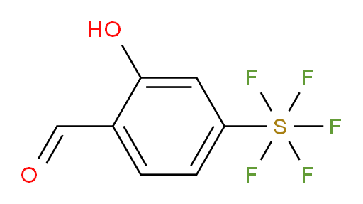 (4-formyl-3-hydroxyphenyl)sulfur pentafluoride