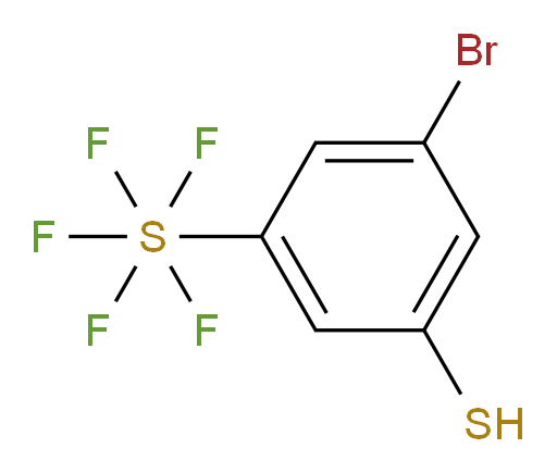 (3-Bromo-5-mercaptophenyl)sulfur pentafluoride
