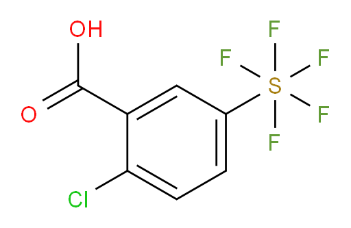 2-chloro-5-(pentafluoromercapto)benzoic acid