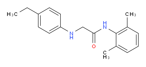 N-(2,6-dimethylphenyl)-2-((4-ethylphenyl)amino)acetamide