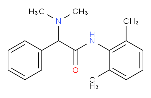 2-(dimethylamino)-N-(2,6-dimethylphenyl)-2-phenylacetamide
