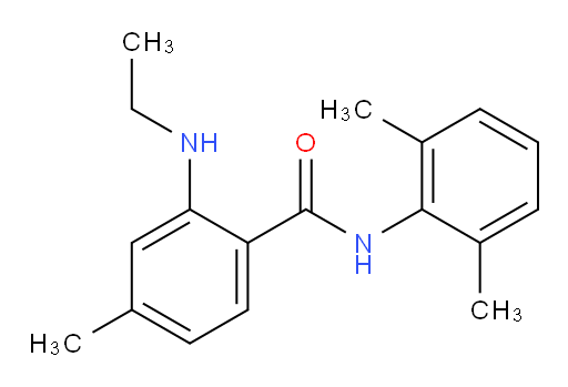 N-(2,6-dimethylphenyl)-2-(ethylamino)-4-methylbenzamide
