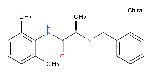 (R)-2-(benzylamino)-N-(2,6-dimethylphenyl)propanamide