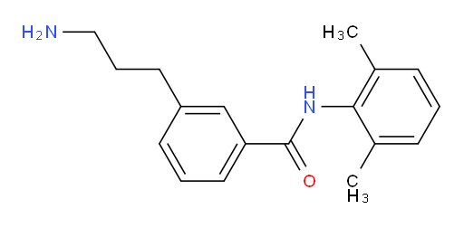 3-(3-aminopropyl)-N-(2,6-dimethylphenyl)benzamide