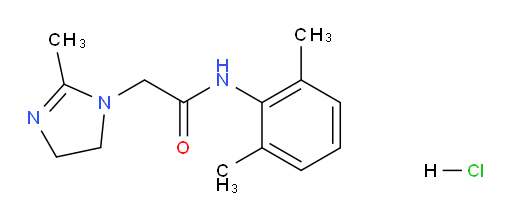 N-(2,6-dimethylphenyl)-2-(2-methyl-4,5-dihydro-1H-imidazol-1-yl)acetamide hydrochloride