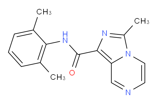 N-(2,6-dimethylphenyl)-3-methylimidazo[1,5-a]pyrazine-1-carboxamide
