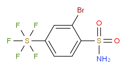 2-bromo-4-(pentafluoromercapto)benzenesulfonamide