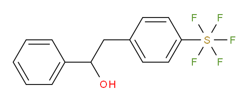 2-(4-(pentafluoromercapto)phenyl)-1-phenylethanol
