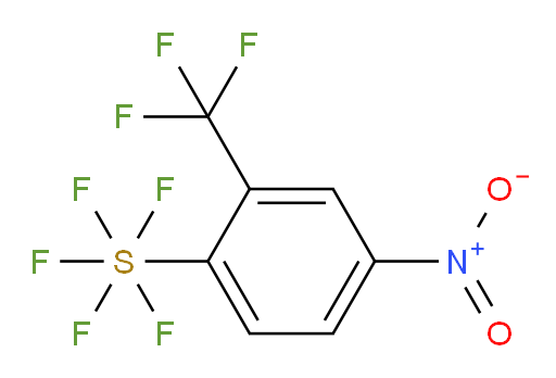 4-nitro-2-(trifluoromethyl)(pentafluoromercapto)benzene