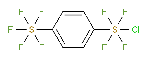 4-(pentafluoromercapto)phenyltetrafluorosulfur chloride