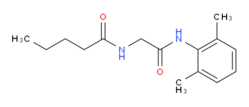 N-(2-((2,6-dimethylphenyl)amino)-2-oxoethyl)pentanamide
